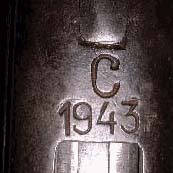 Marcaje C 1943 de un PPSH41 