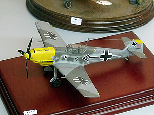 Diorama Messerschmitt Bf 109E Segunda Guerra Mundial