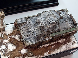 Diorama Panzer 38(t) Segunda Guerra Mundial