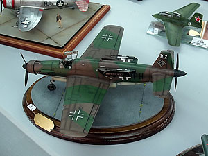 Diorama Dornier Do 335 Segunda Guerra Mundial