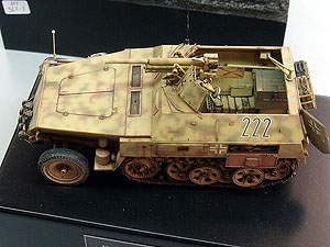 Diorama Sd .Kfz. 250/9 Segunda Guerra Mundial