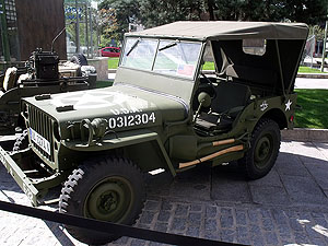 Jeep Willy del ejercito americano WW2 - Feria No Sólo Militaria 2012