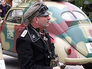 Comandante Panzer div. SS - Feria No Sólo Militaria 2012
