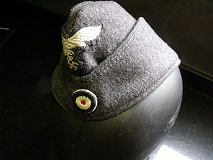 Frontal, gorra para tropa de la Luftwaffe