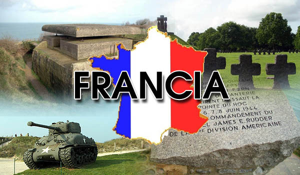 Memoriales sobre la Segunda Guerra Mundial en Francia