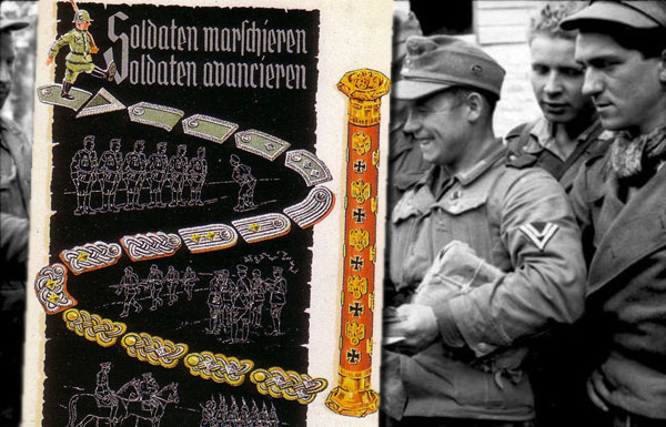 Rangos e insignias de la uniformidad de la Wehrmacht
