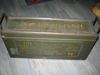 Caja munición de proyectiles de 4cm alemana del Bunderwehr (No Segunda Guerra Mundial) - Militaria Wehrmacht Info