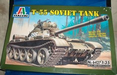 Kit Tanque T55 Ruso escala 1:35 Italeri Ref.6427 - Militaria Wehrmacht Info