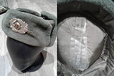 Vendo gorra con orejeras de invierno de oficial de la DDR - Militaria Wehrmacht Info