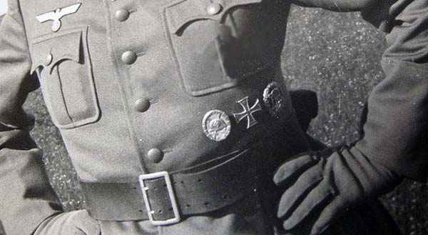 Cinturón para oficial de doble garra de 60mm de alto. 