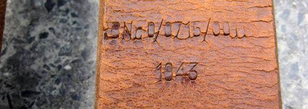 Marcaje para trinchas, RB.Nr. 0/0715/0011 fabricante ADOLF MARQUARDT KG HEILBRONN en Baden-Württemberg 